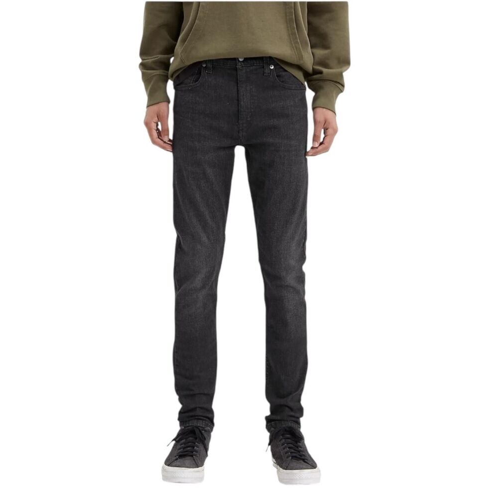 Levis 512 Jeans Mens 32x34 Black Slim Taper Stretch Denim 512 Skinny Fit